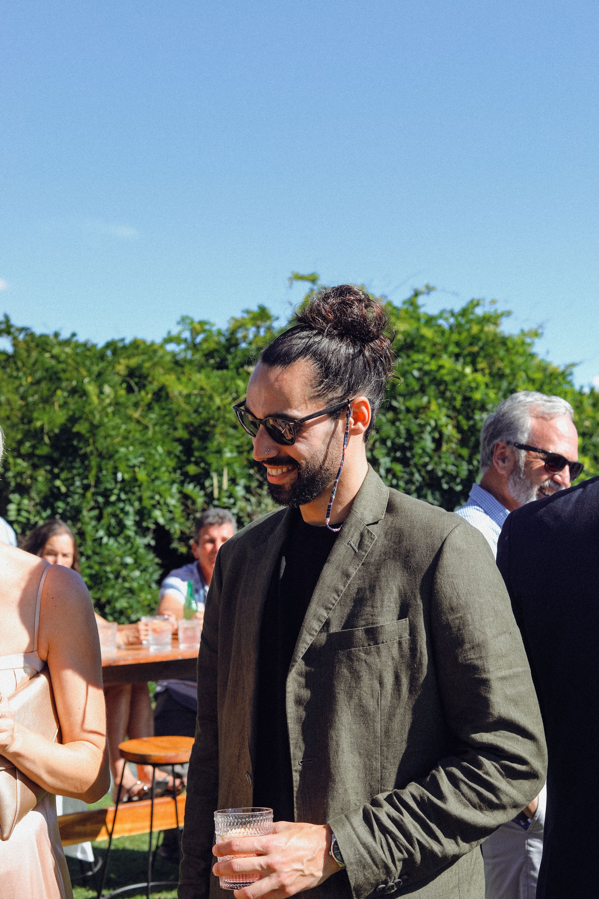 Dani in a social event